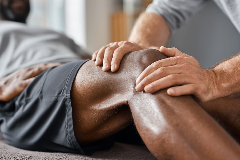 Sports massage treatment